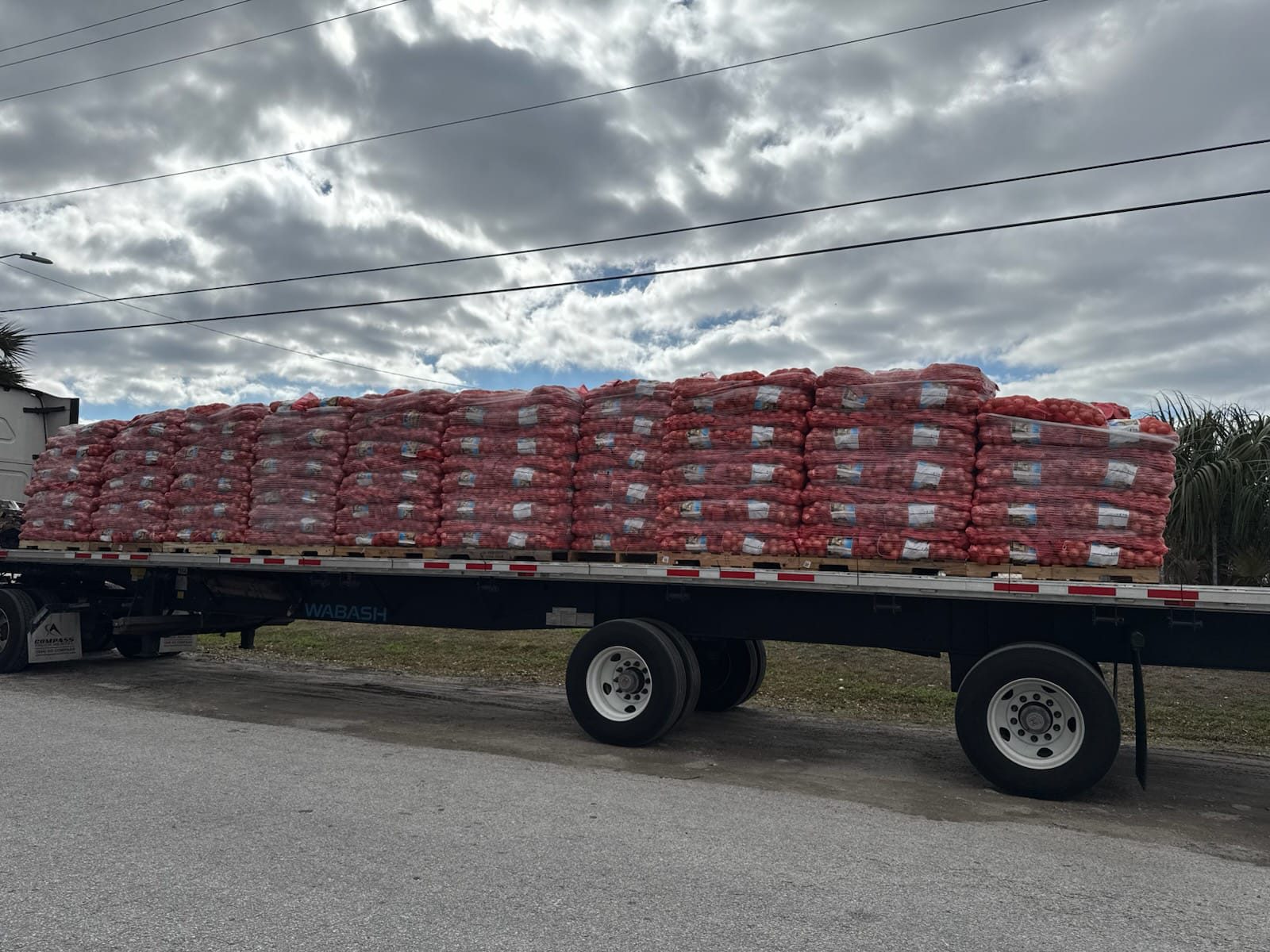 Fresh produce freight transportation