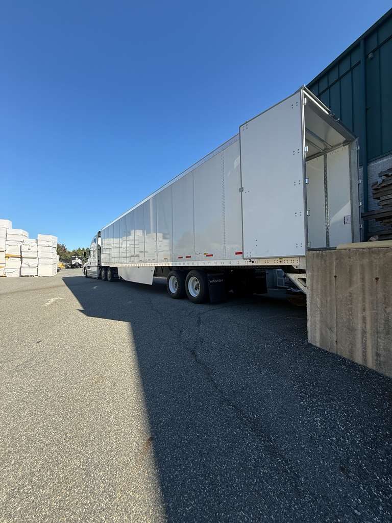 53-foot dry van trailer for general freight transportation